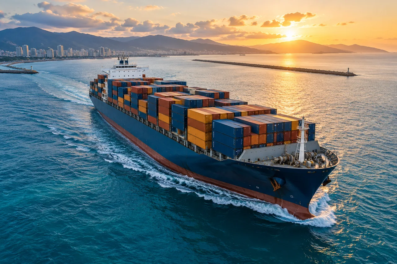 Imagen conceptual de referencia: Exportación