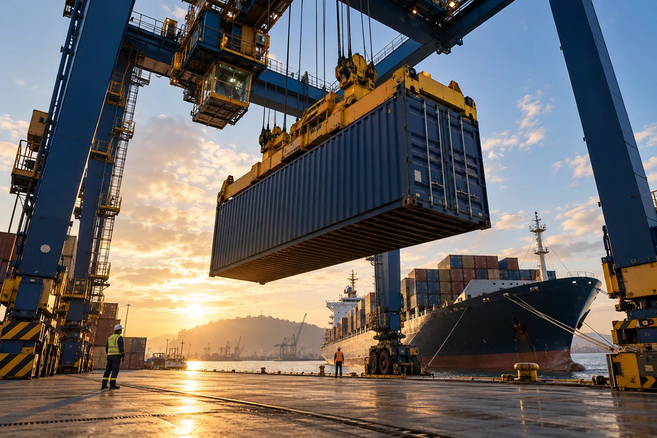 Imagen conceptual de referencia: Importación